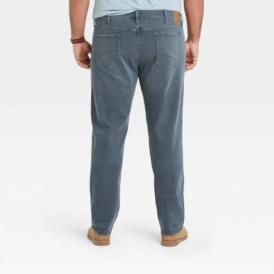 New - Goodfellow & Co Men's Mid Rise Athletic Fit Relaxed Leg Ankle Jeans Midweight Goodfellow & CoBullseye Deals