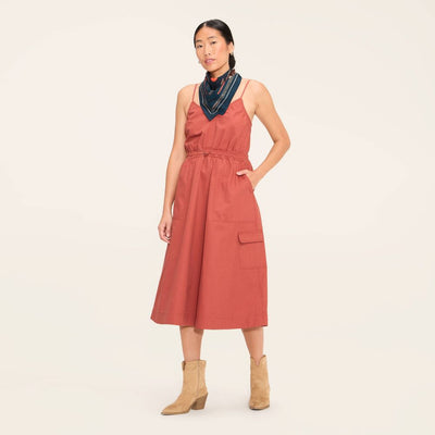 New - Women's Utility Midi Dress - Woolrich x Target Cinnamon XS