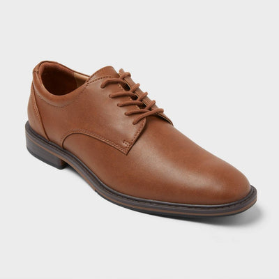 Open Box - Men's Leo Dress Shoes - Goodfellow & Co™ Brown 8