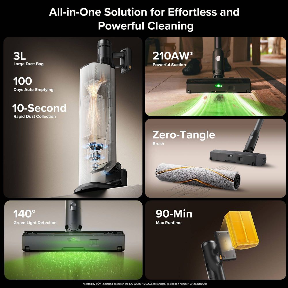 Open Box - Roborock H60 Hub Ultra Stick Vacuum