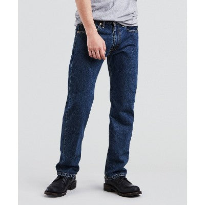 Levi's Men's 505 Mid Rise Regular Fit Straight Leg Full Fit Jeans Heavyweight Levi'sBullseye Deals