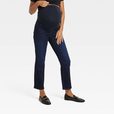 New - Over Belly Ankle Bootcut Maternity Pants - Isabel Maternity by Ingrid & Isabel Isabel Maternity by Ingrid & IsabelBullseye Deals