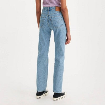 Open Box - Levi's Women's 501 High Rise Straight Leg Tailored Jeans Levi'sBullseye Deals