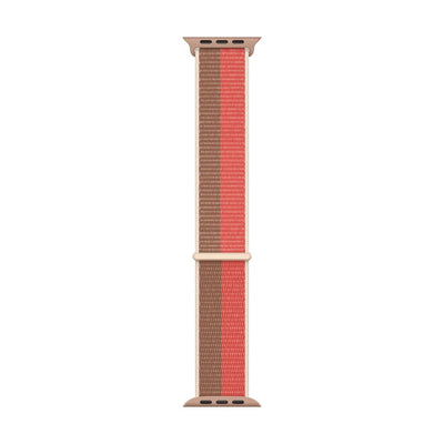New - Apple Watch 41mm Pink Pomelo/Tan Sport Loop