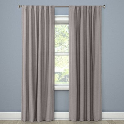 New - Blackout Aruba Window Curtain Panel - Threshold ThresholdBullseye Deals
