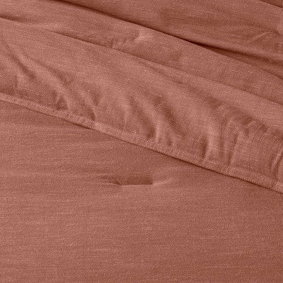 Space Dyed Cotton Linen Comforter & Sham Set - Threshold ThresholdBullseye Deals