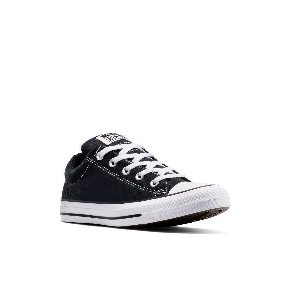 New - Converse Adult Street Ox Low Sneakers - Black M 4/W 6