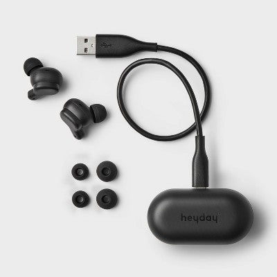 Active Noise Canceling Bluetooth Earbuds In-Ear Wireless Headsets with Mic HeydayBullseye Deals
