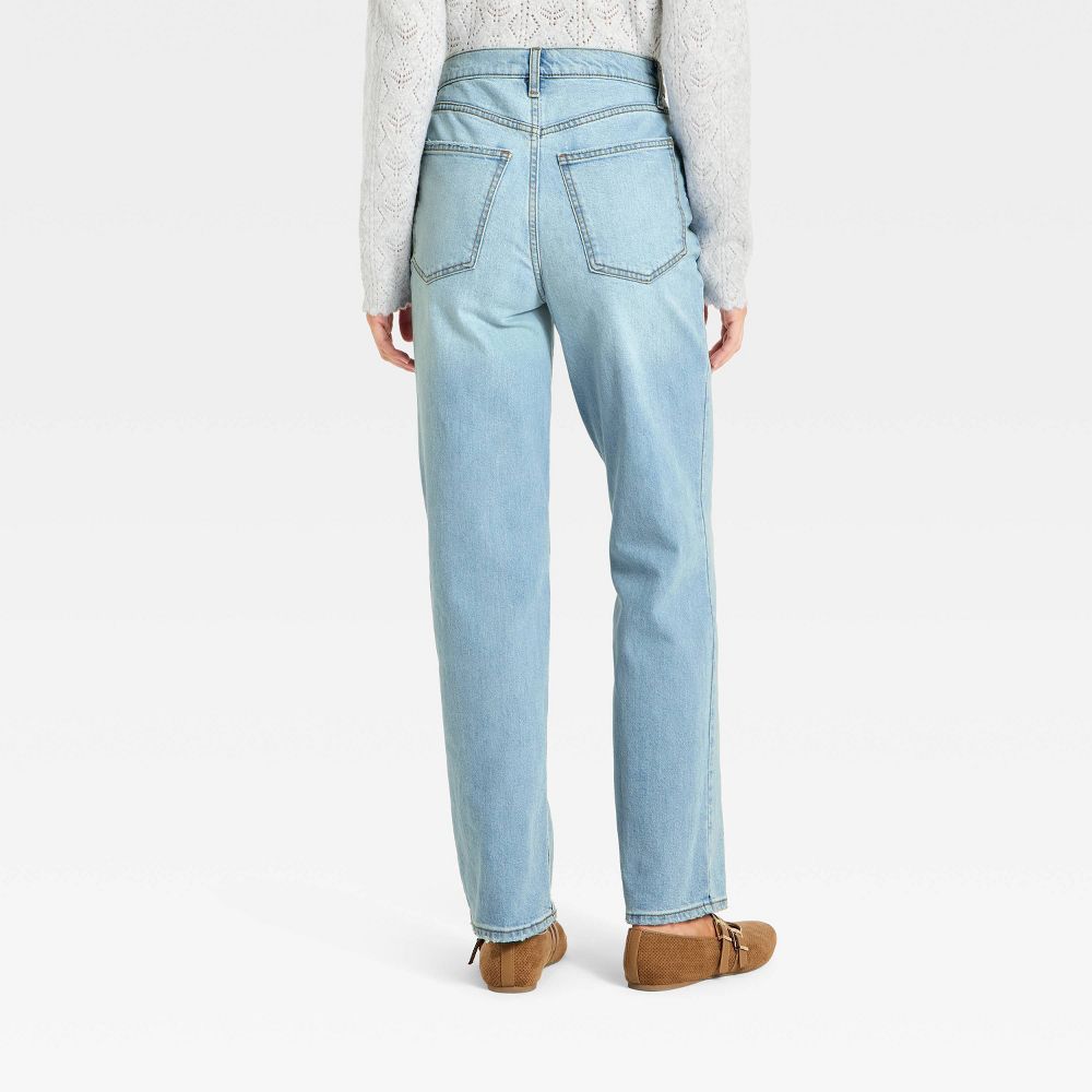New - Women's Highest-Rise Vintage Straight Jeans - Universal Thread™ Light Wash 14