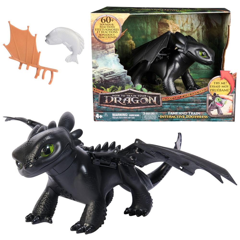 New - How to Train Your Dragon Tame & Train Interactive Toothless