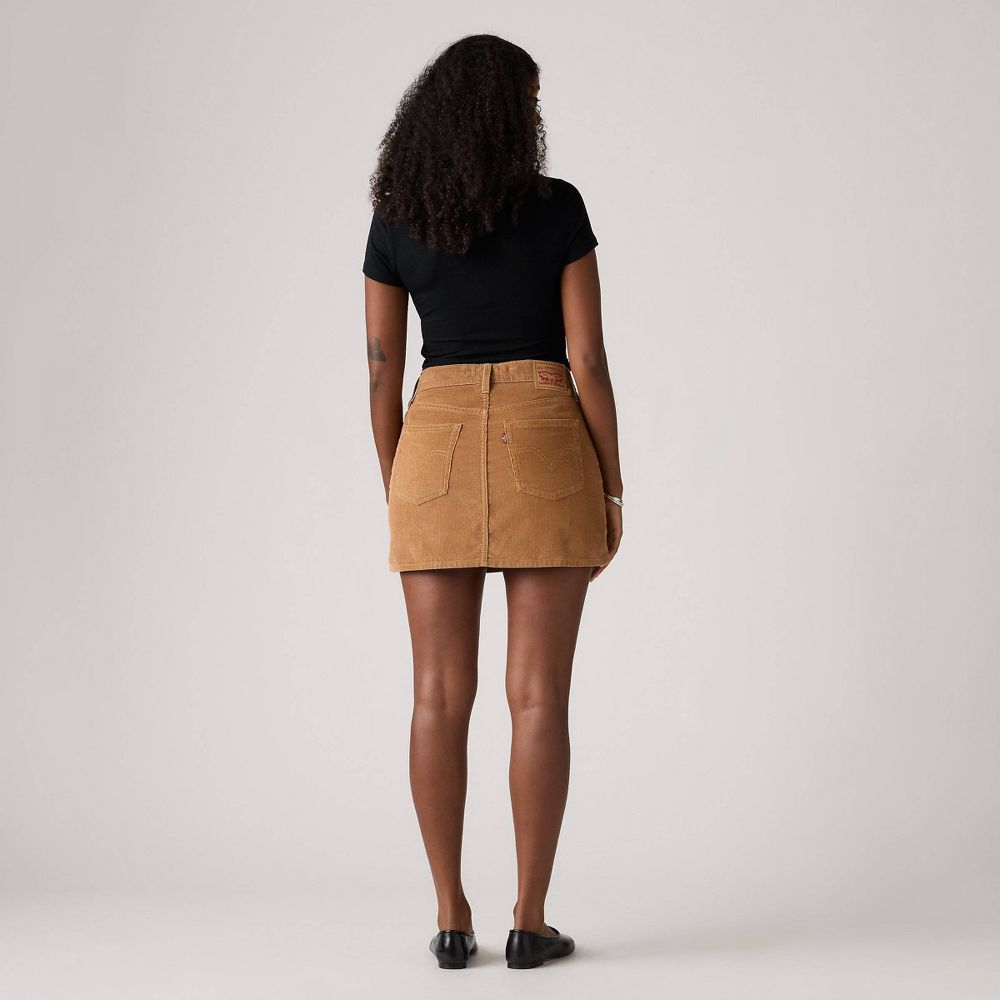 Open Box - Levi's® Women's Icon Mini Skirt - Sweet Honey Cord 25