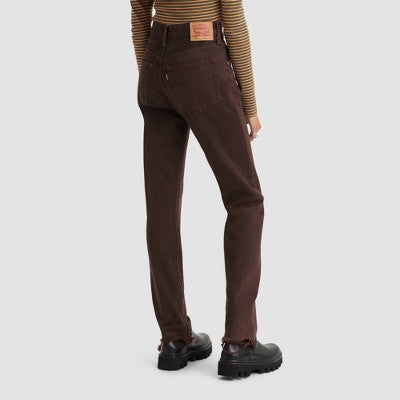 New - Levi's Women's 501 High Rise Straight Leg Tailored Jeans Levi'sBullseye Deals
