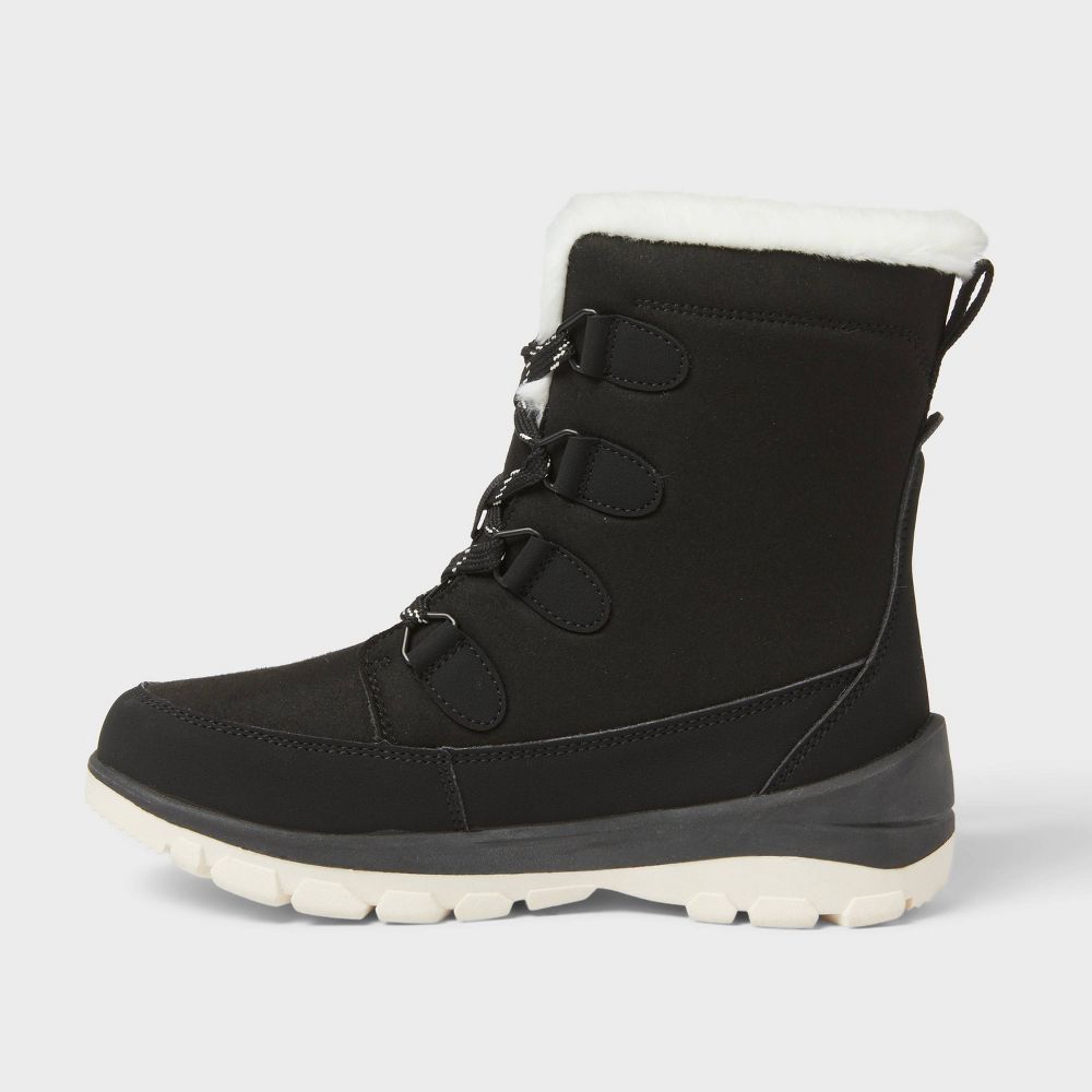 New - Women’s Corie Boots with Memory Foam Insole - Universal Thread™ Jet Black 5