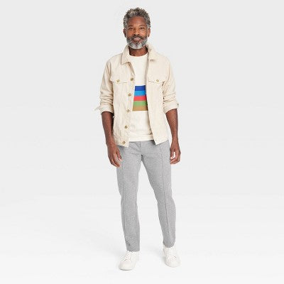 New - Houston White Adult Unisex Button Up Corduroy Trucker Jacket Houston WhiteBullseye Deals