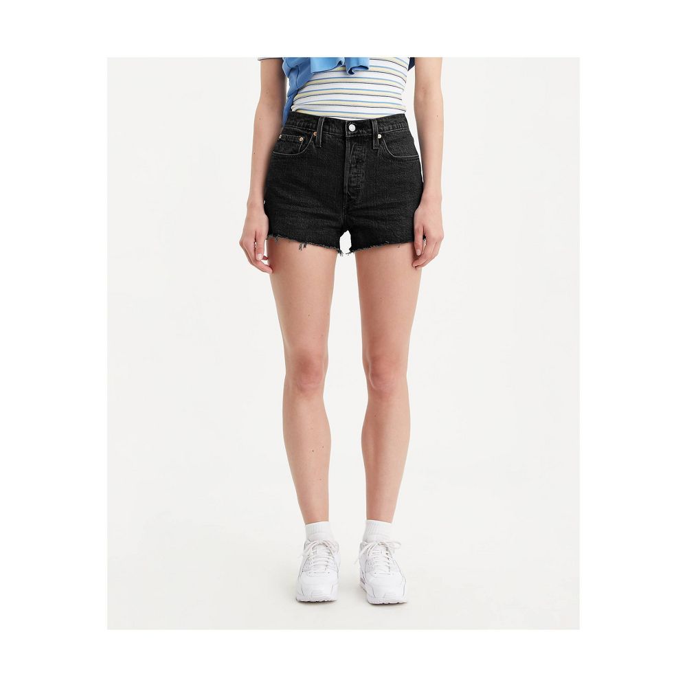 New - Levi's Women's High Rise Denim Jean Shorts Regular Fit 3