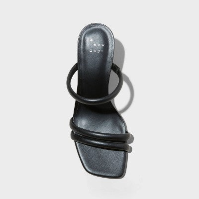 Open Box - Women's Stacy Mule Heels - A New Day™ A New DayBullseye Deals
