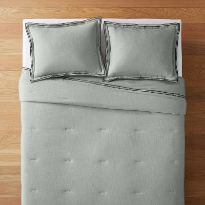 New - Threshold Studio McGee Cotton Slub Comforter Set Threshold designed w/Studio McGeeBullseye Deals