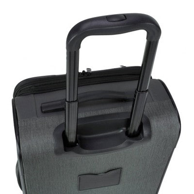 Skyline 24" Medium Checked Softside Luggage Spinner Suitcase Zip Closure SkylineBullseye Deals