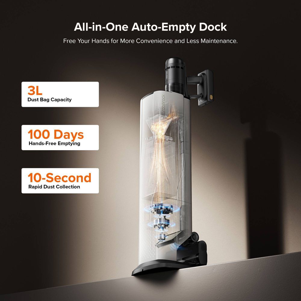 Open Box - Roborock H60 Hub Ultra Stick Vacuum