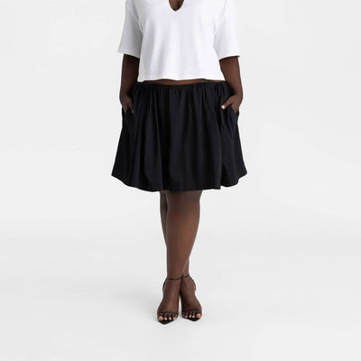 New - KBB by KAHLANA Women's 'The Bubble Skirt' - Black XXL
