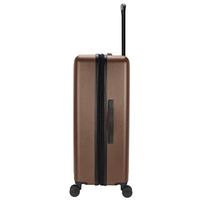 Skyline Hardside Large Checked Spinner Suitcase SkylineBullseye Deals