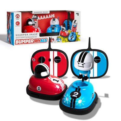 Open Box - Sharper Image RC Red & Blue Ejecting Bumper Rivals Set - 6pc