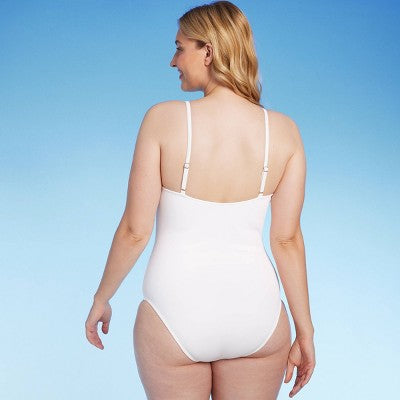 New - Shade & Shore Women's Mesh One Piece Swimsuit Bathing Suit Shade & ShoreBullseye Deals