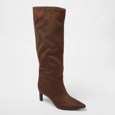 New - Women’s Justice Boots with Memory Foam Insole – A New Day™ Brown 11WC