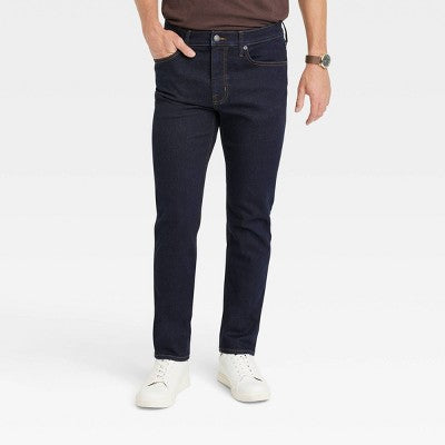 New - Goodfellow & Co Men's Mid Rise Slim Leg Fit Full Jeans Midweight Goodfellow & CoBullseye Deals