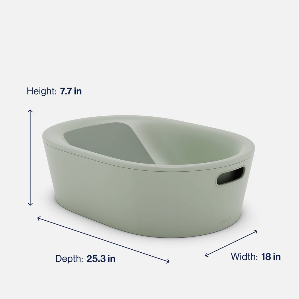 New - Lalo 3-in-1 Bath Tub - Sage