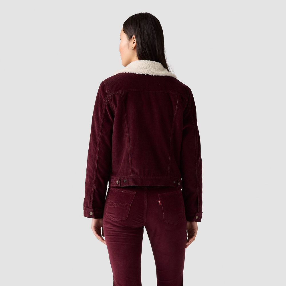 New - Levi's® Women's Original Trucker Jacket - Merlot L