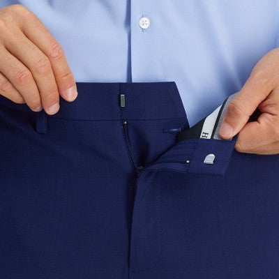 New - Haggar H26 Men's Premium Stretch Slim Fit Dress Pants Haggar H26Bullseye Deals