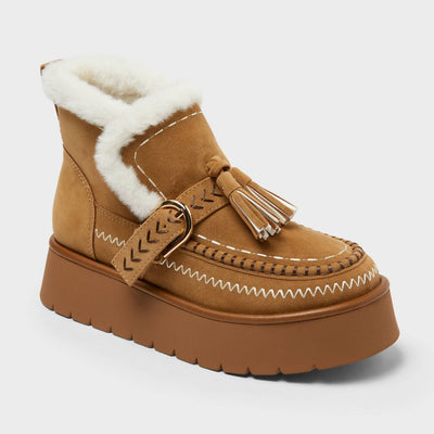 New - Women’s Summit Boots with Memory Foam Insole – Universal Thread™ Brown 10