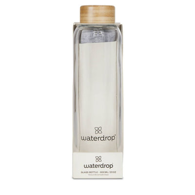 New - Waterdrop Microdrinks 20oz Transparent Water Bottle