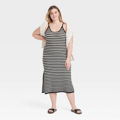 New - Women's Midi Sweater Dress - Universal Thread Universal ThreadBullseye Deals