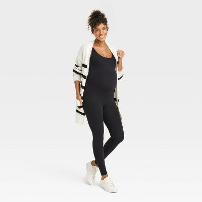 New - Isabel Maternity by Ingrid & Isabel Sleeveless Stretchy Maternity Jumpsuit Isabel Maternity by Ingrid & IsabelBullseye Deals