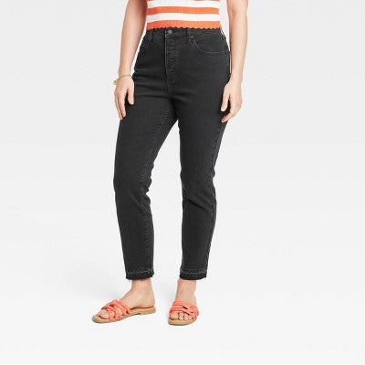 Open Box - Women's High-Rise 9's Slim Jeans - Universal Thread Universal ThreadBullseye Deals