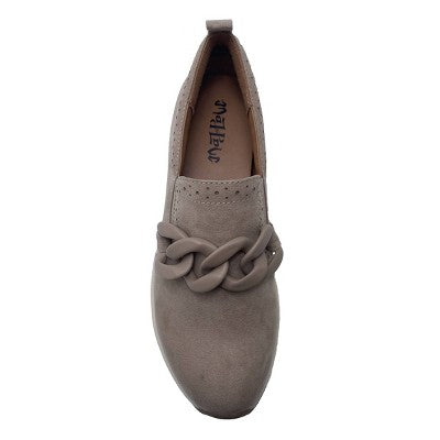 Open Box - Mad Love Women's Faux Leather Slip On Casual Platform Loafers Memory Foam Mad LoveBullseye Deals