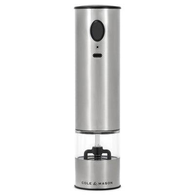 New - Cole & Mason Electric Battersea Salt and Pepper Grinder