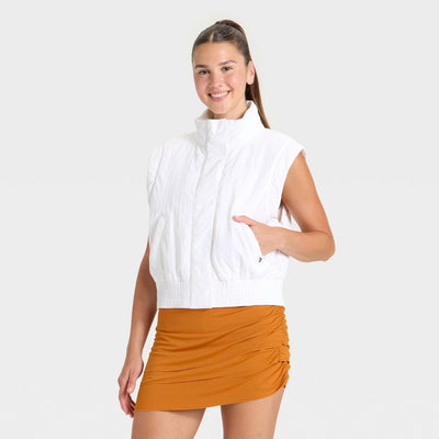 Open Box - Women's Game Day Vest - JoyLab™ White XS