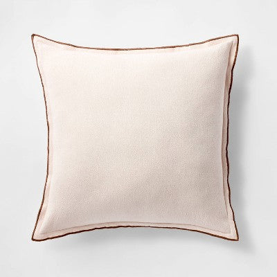 New - Oversized Linen Square Throw Pillow - Threshold designed with Studio McGee Threshold designed w/Studio McGeeBullseye Deals