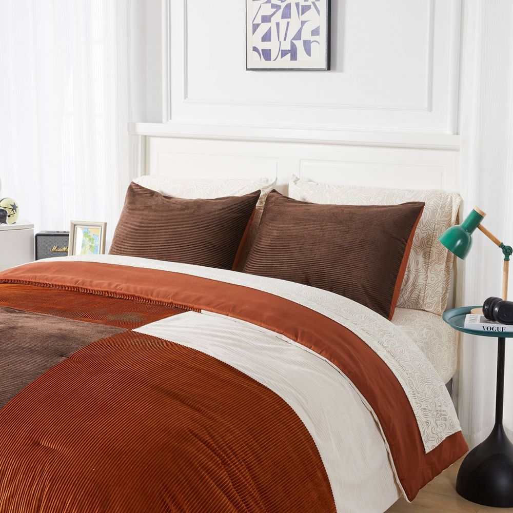 New - Seek Full/Queen Corduroy Comforter