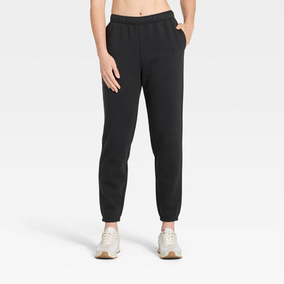 Open Box - Women's Active Comfort Jogger Sweatpants - All In Motion™ Black XS