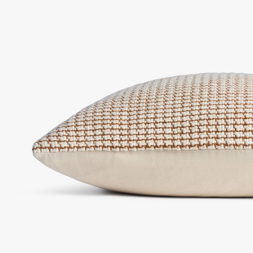 New - Chunky Cotton Decorative Pillow Pecan - Parachute for Target