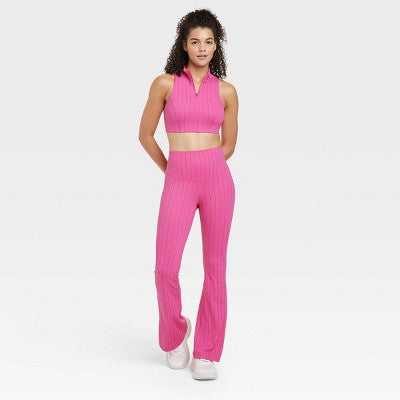 New - JoyLab Women's Flare Leggings Athletic Fit Full Workout Pants Yoga Pants JoyLabBullseye Deals