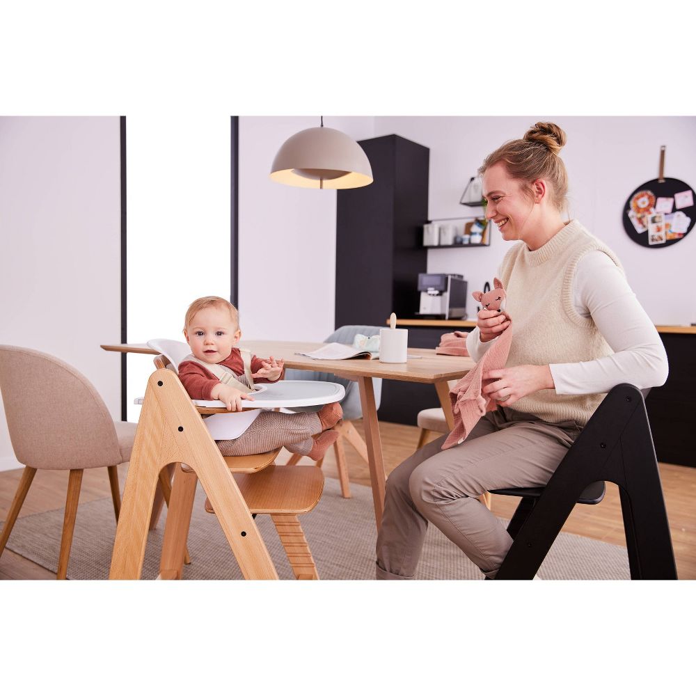 New - Hauck Arketa High Chair and Cushion - Beech