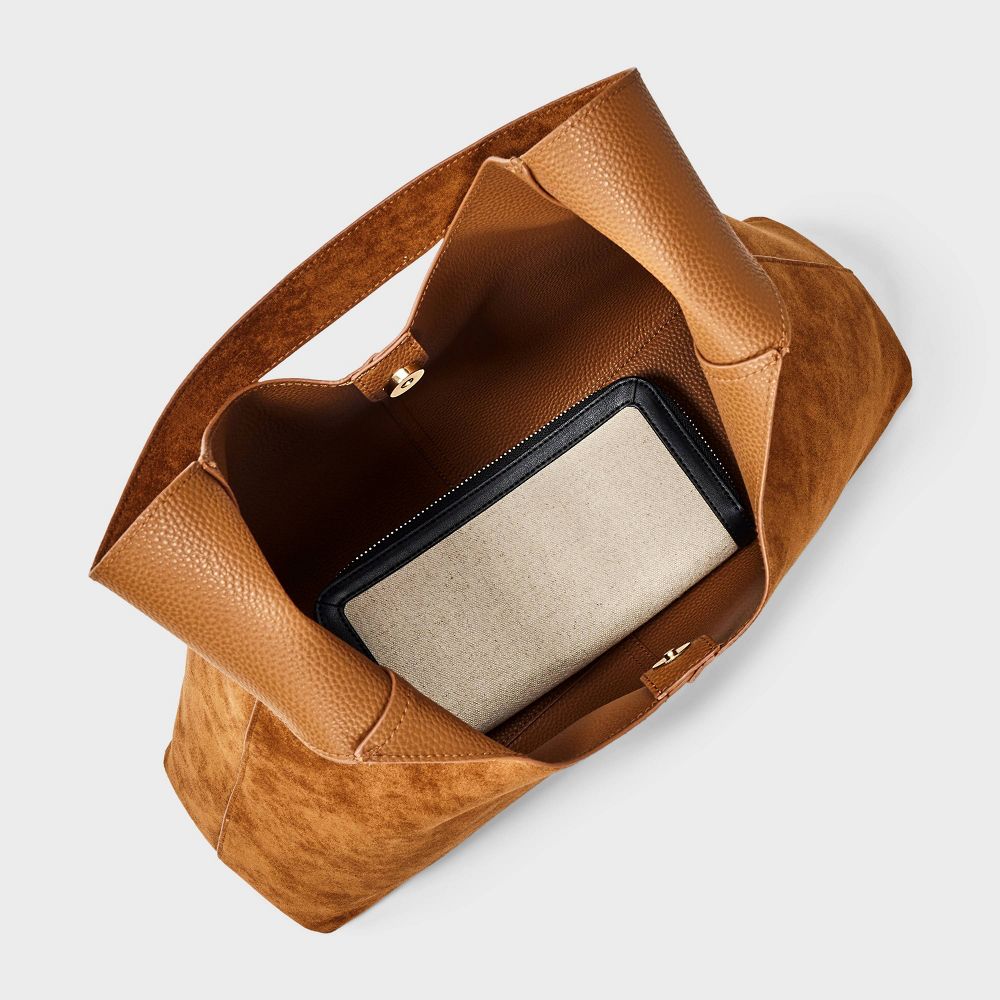 New - Oversized Slouchy Shoulder Bag - Universal Thread™ Brown