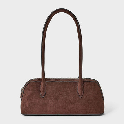 New - Long Handle Satchel Handbag - A New Day™ Brown