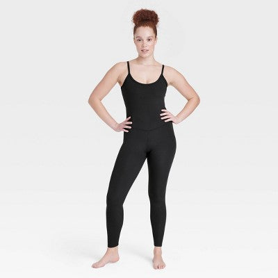 All In Motion Women's Bodysuit Workouts Yoga Active Jumpsuit All In MotionBullseye Deals