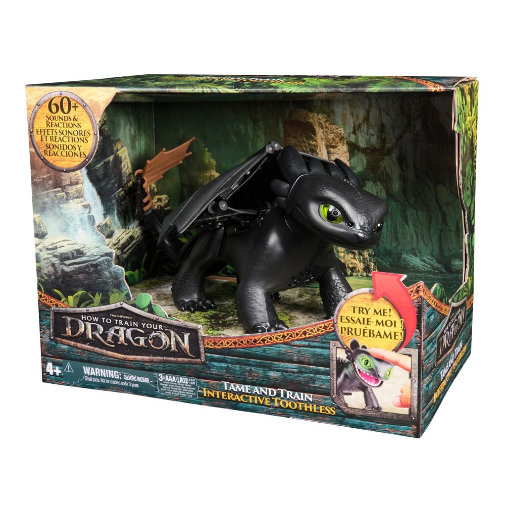 New - How to Train Your Dragon Tame & Train Interactive Toothless